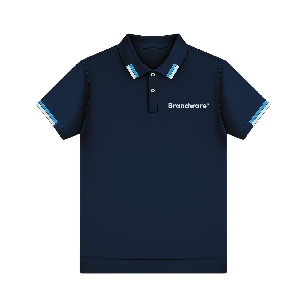 Collar-Cuff Polo Shirt 10