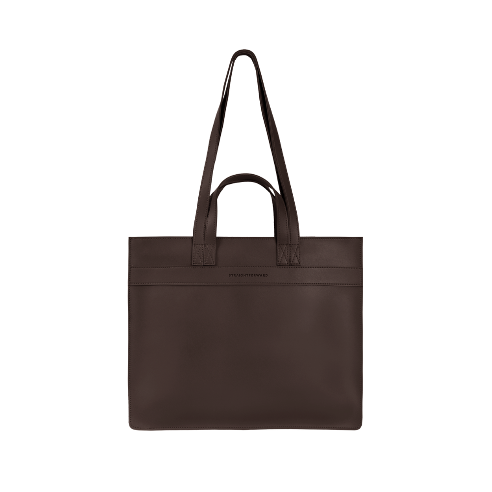 Custom Landscape Leather Tote Bag 4
