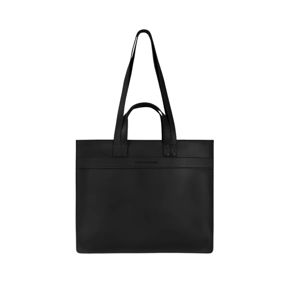 Custom Landscape Leather Tote Bag 4