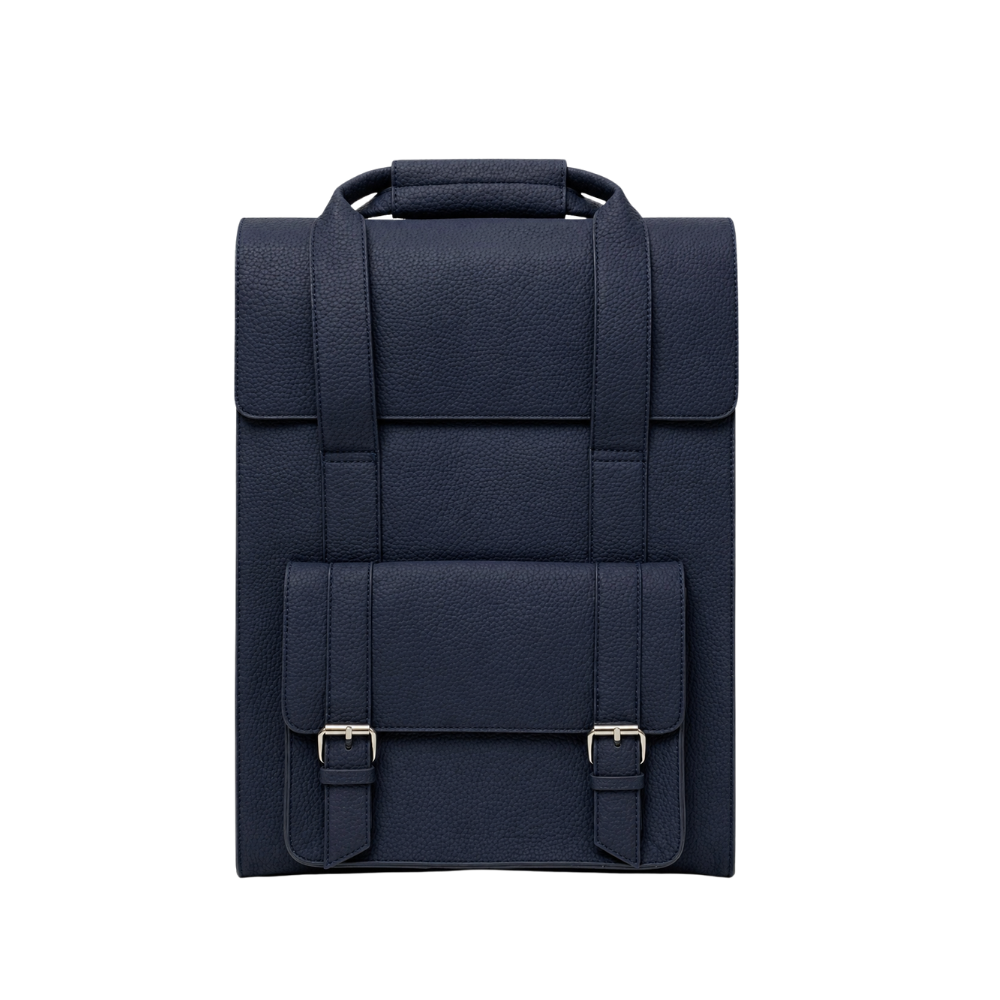 Pebbled Leather - Backpack