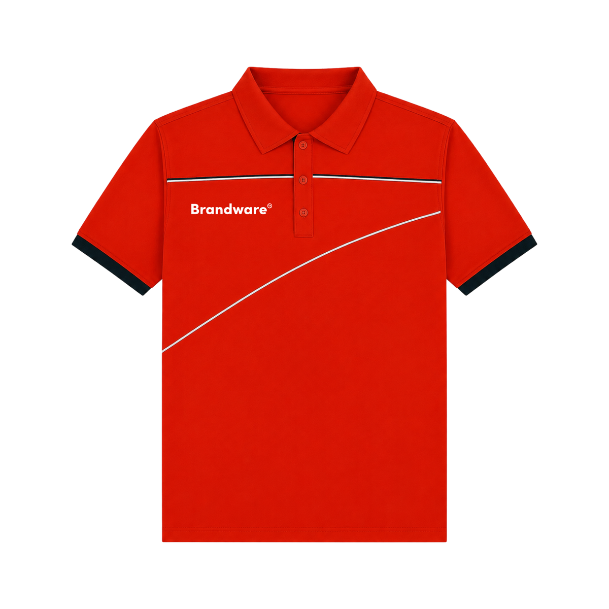 Piped Polo Shirt