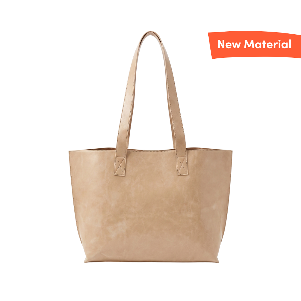 Soft Grain Leather - Tote Bag