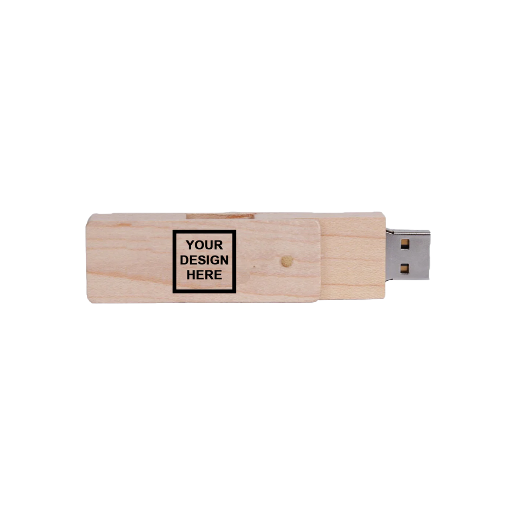 Custom Bamboo Flashdrive