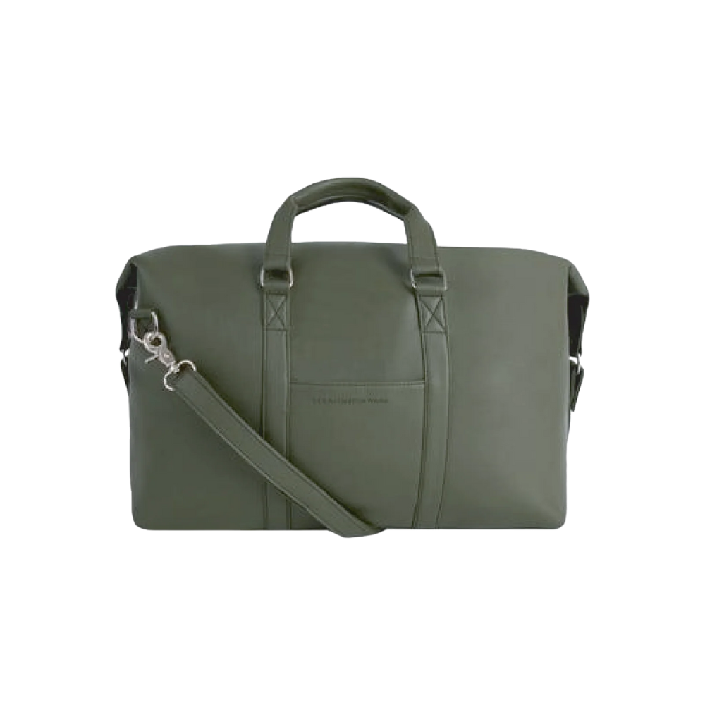 Custom Leather Duffel Bag