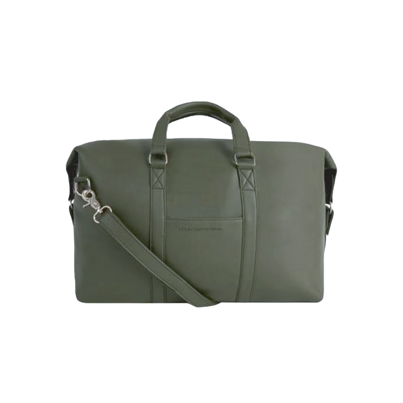 Custom Leather Duffel Bag