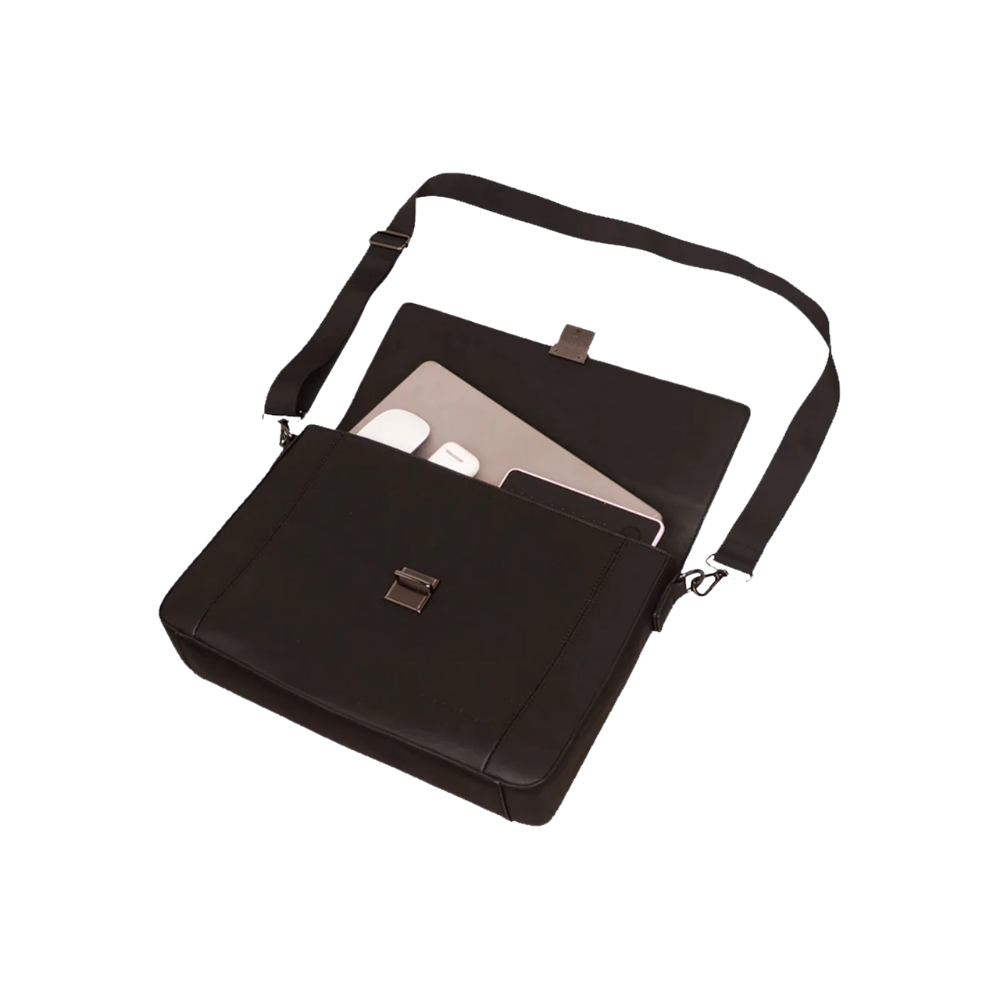 Custom Leather Messenger Bag 1