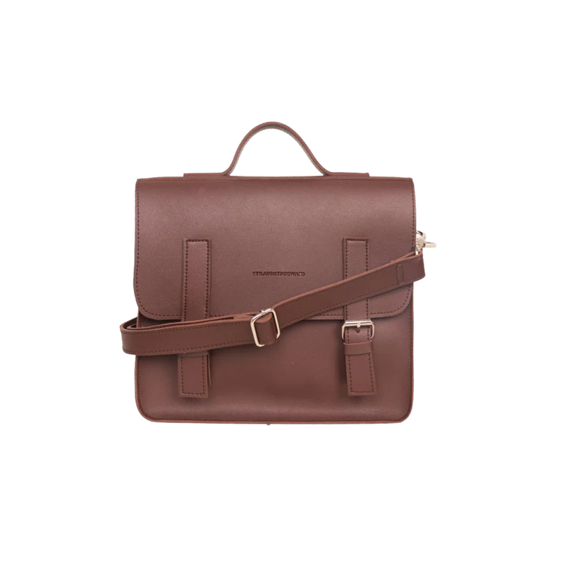 Custom Leather Mini Satchel Bag
