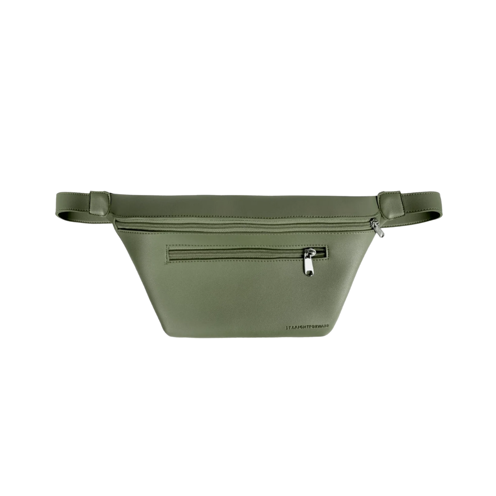 Custom Leather Multi-pocket Belt Bag