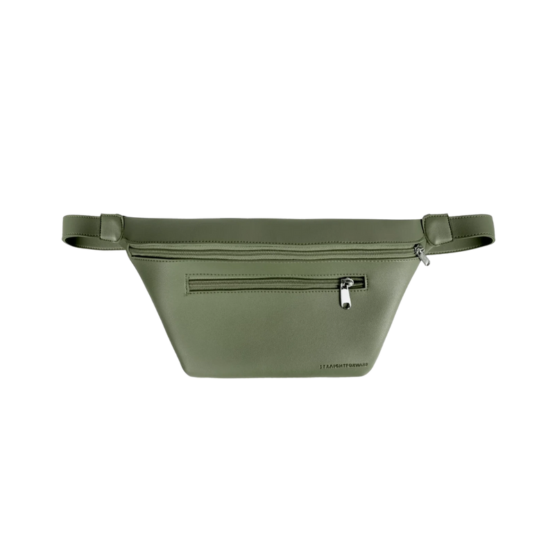 Custom Leather Multi-pocket Belt Bag