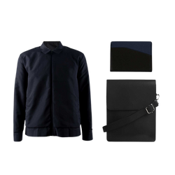 Corporate Jacket + Cross Body Bag + Card Holder