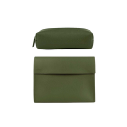 Leather Document Holder + Mini Case
