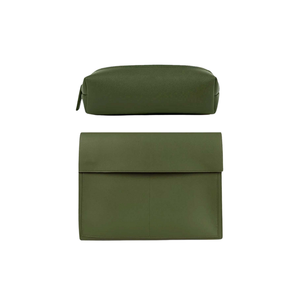 Leather Document Holder + Mini Case