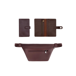 Leather Fanny Pack + Wallet