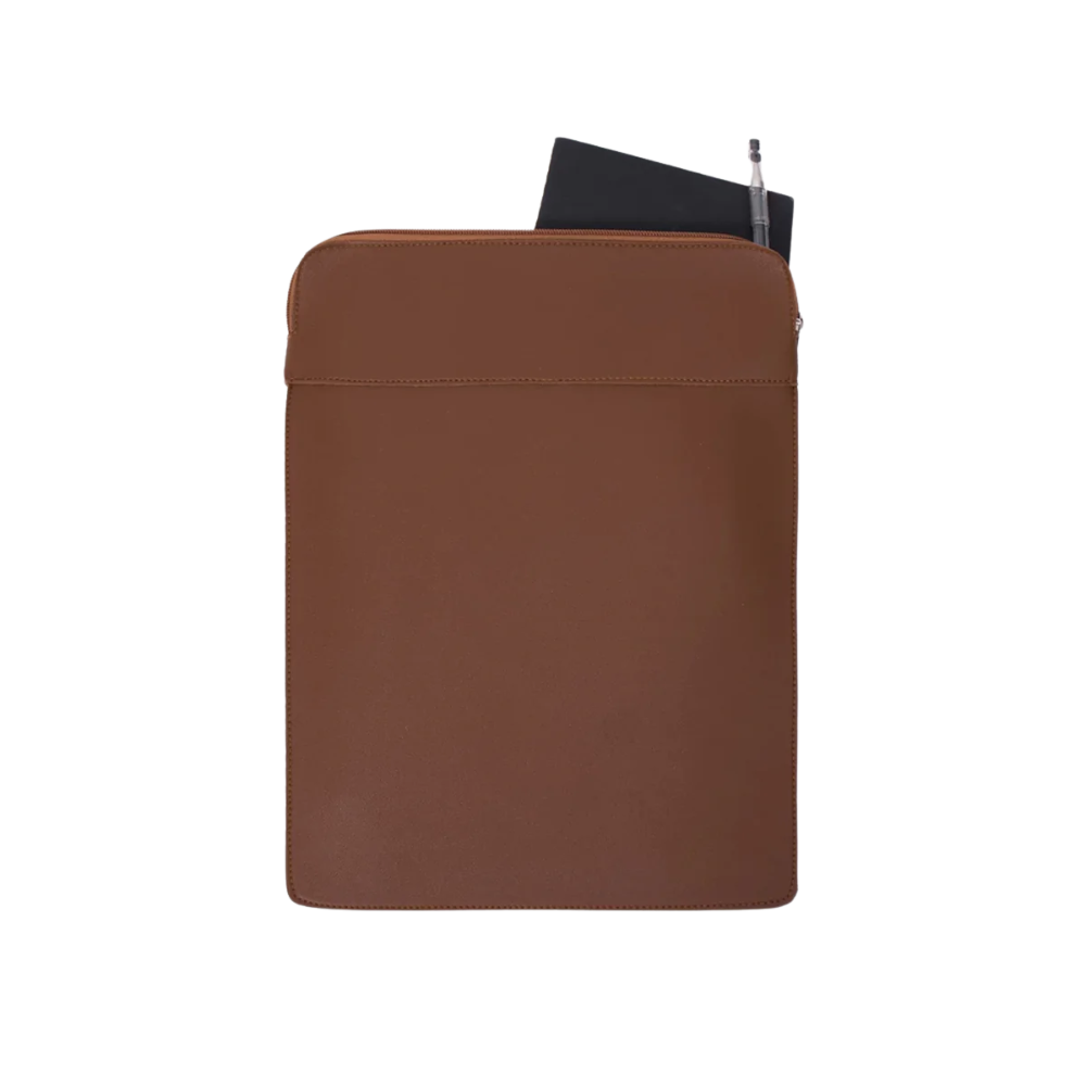 Custom Leather Laptop Case (Portrait)