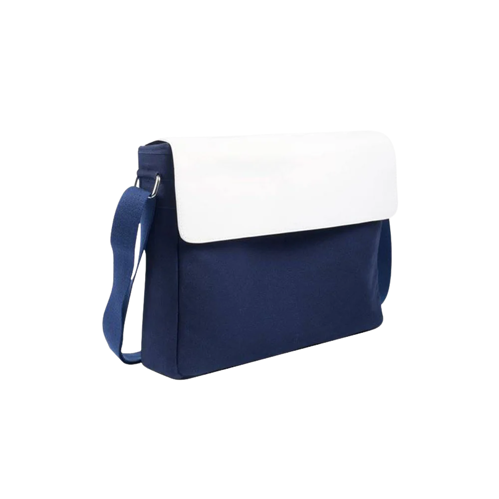Denim Messenger Bag