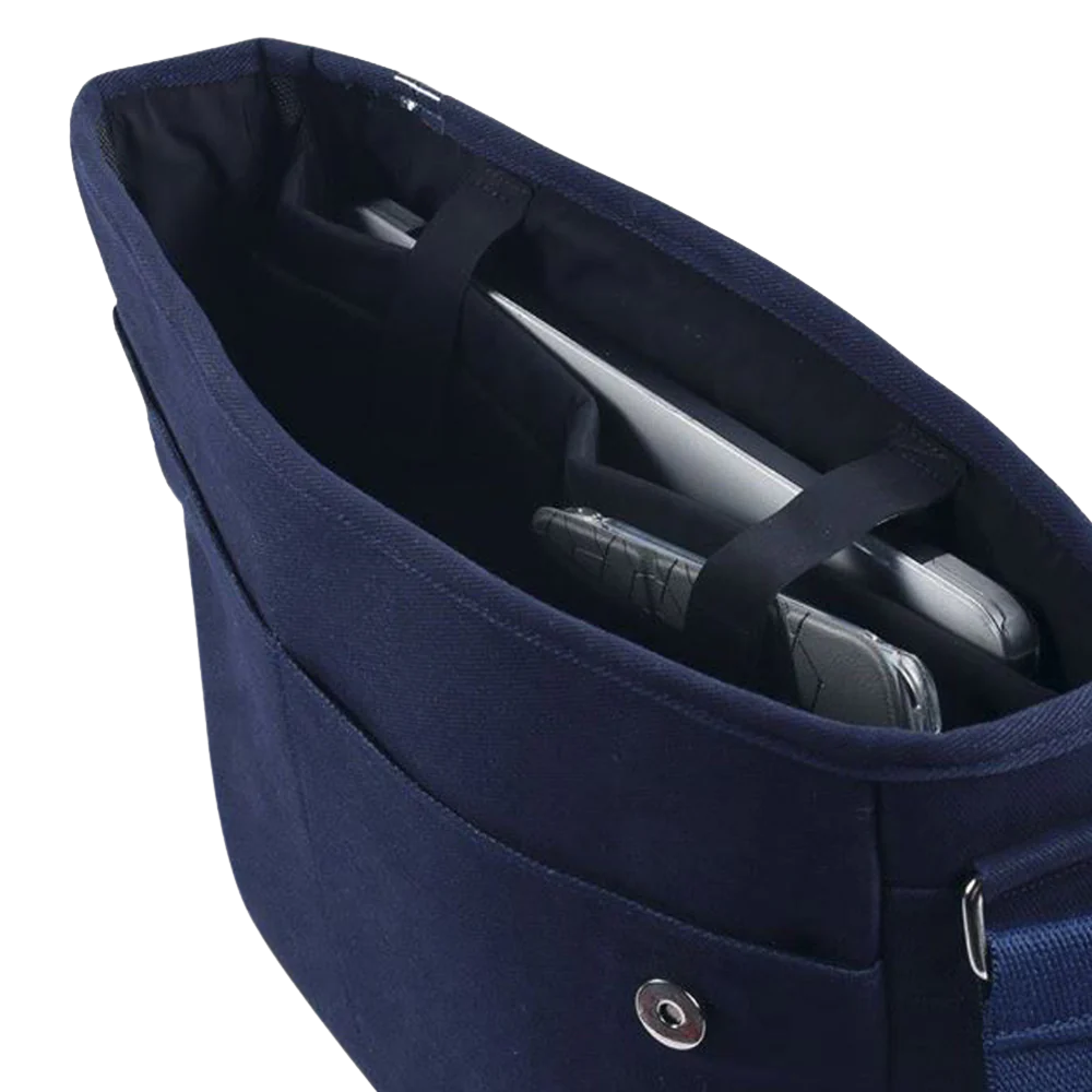 Denim Messenger Bag