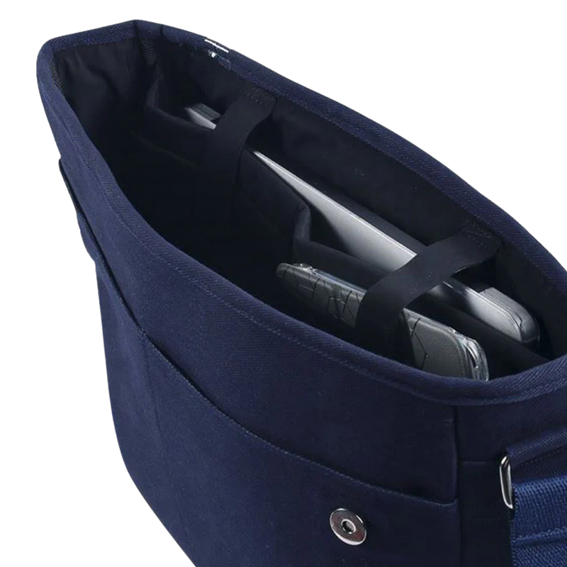 Denim Messenger Bag