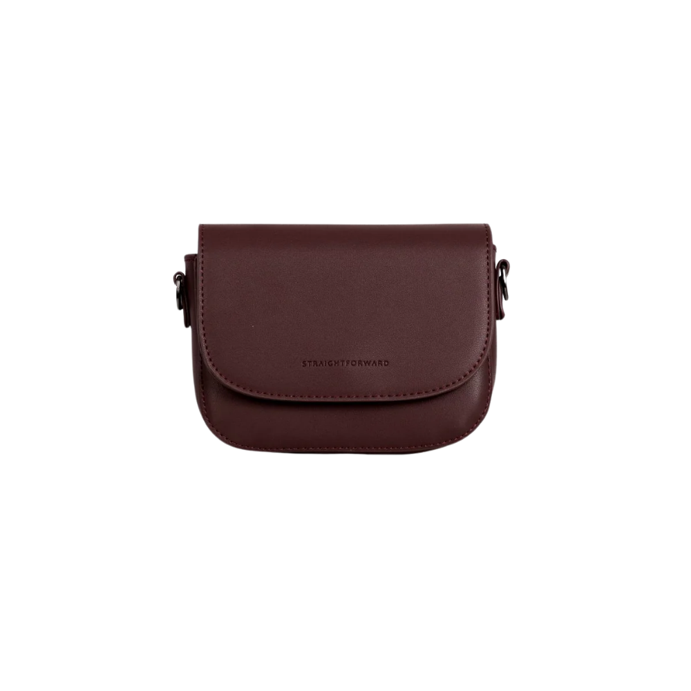 Leather Mini Flap Sling Bag