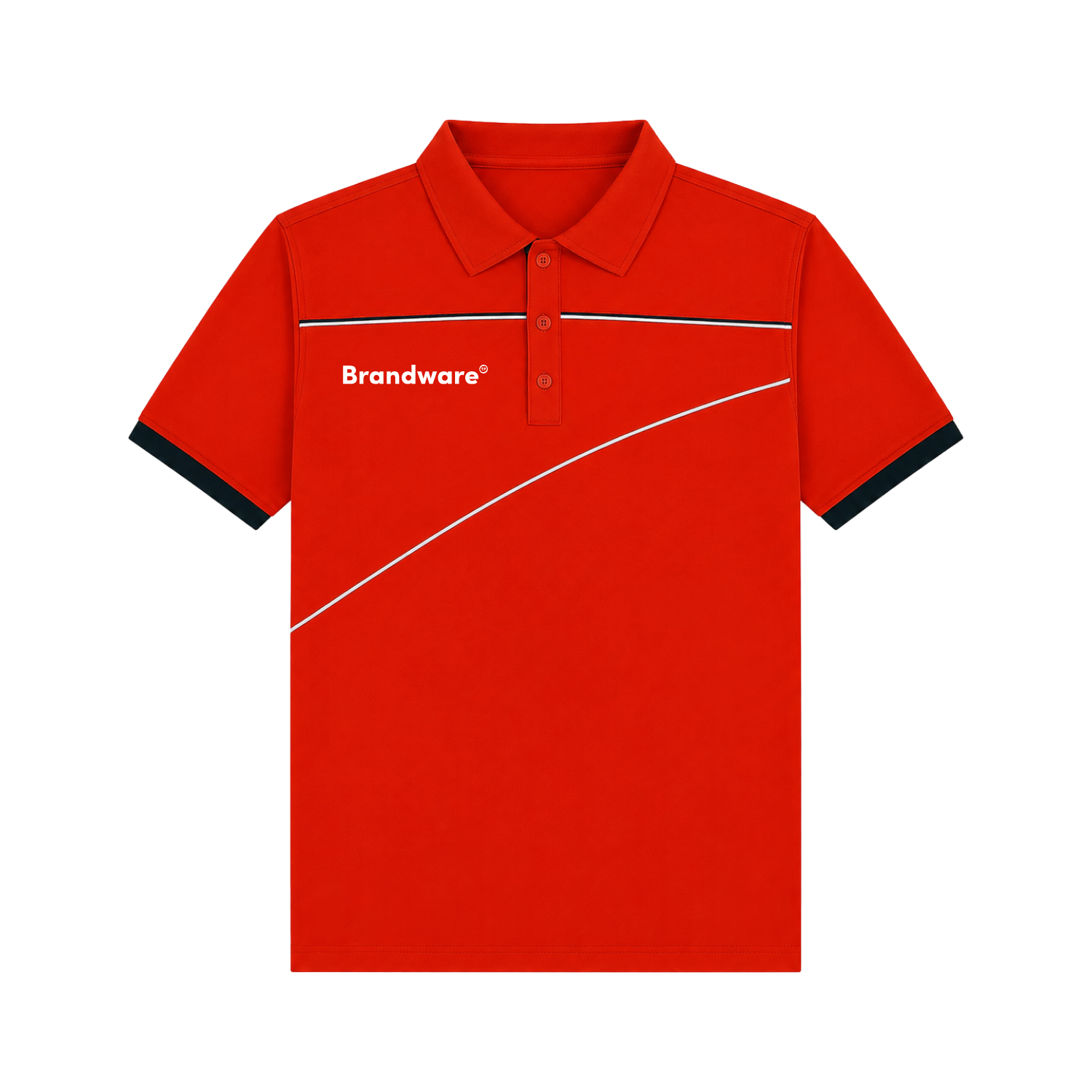 Piped Polo Shirt