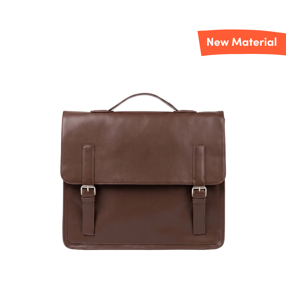 Smooth Leather - Document Sling Bag