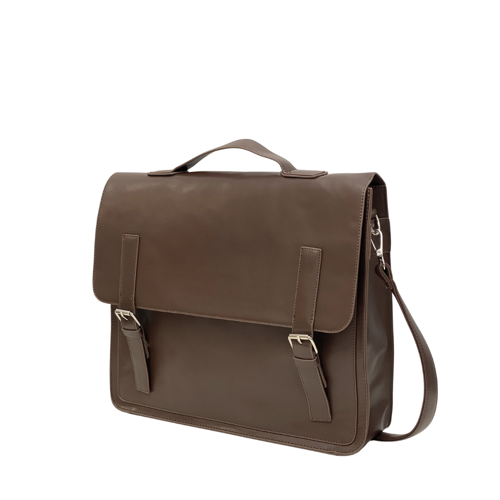 Smooth Leather - Document Sling Bag