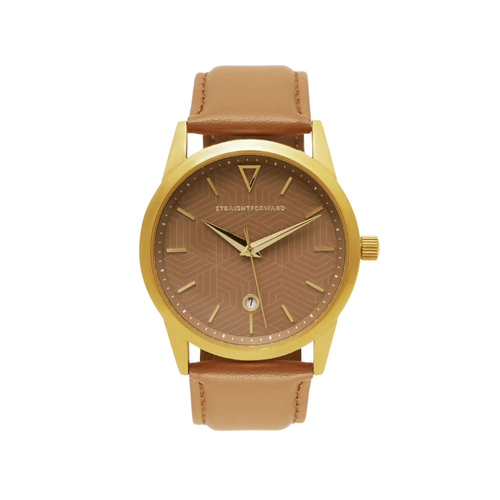Leather Strap Watch Design