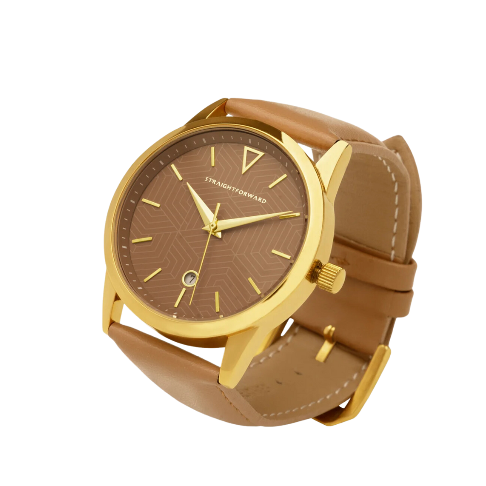 Leather Strap Watch Design