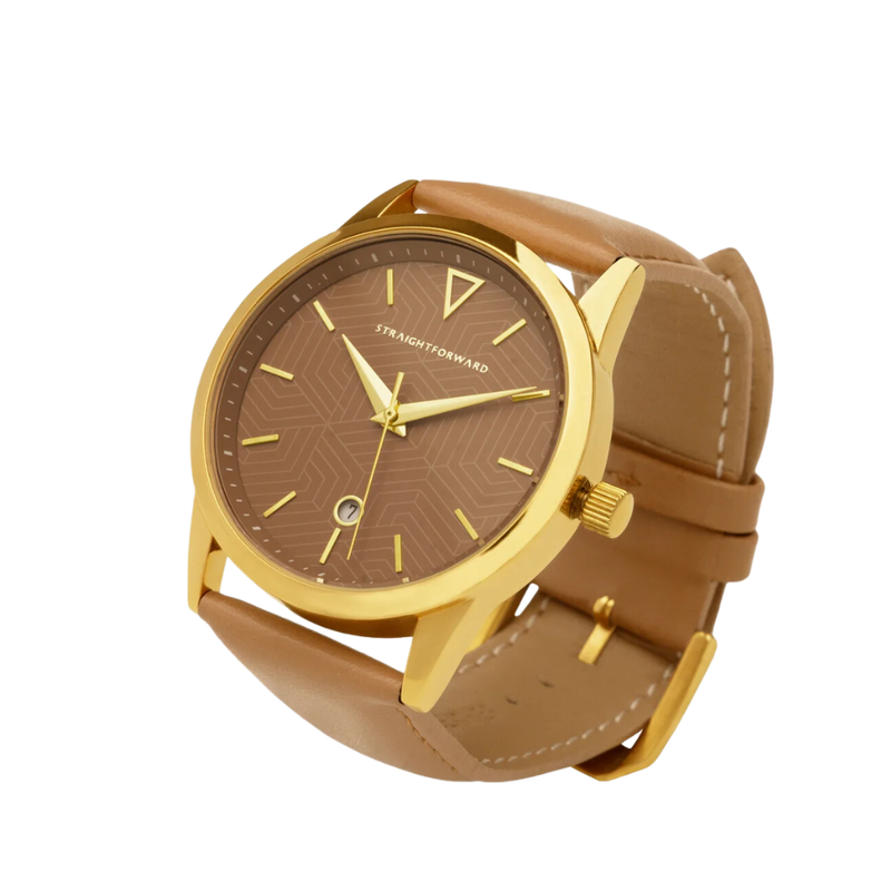 Leather Strap Watch Design