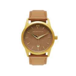 Leather Strap Watch Design