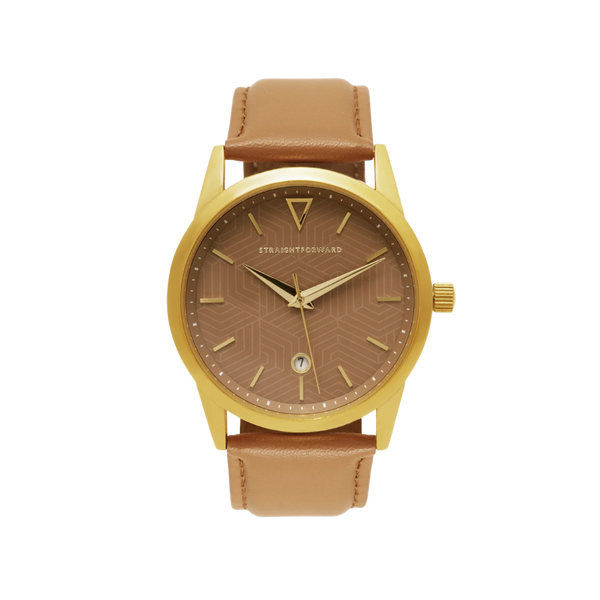 Leather Strap Watch Design