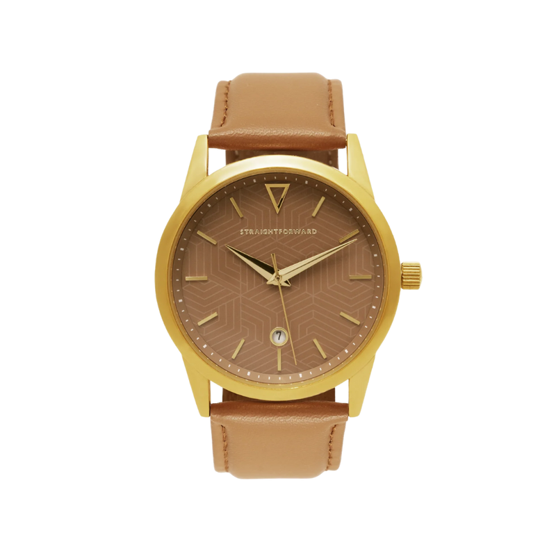 Leather Strap Watch Design
