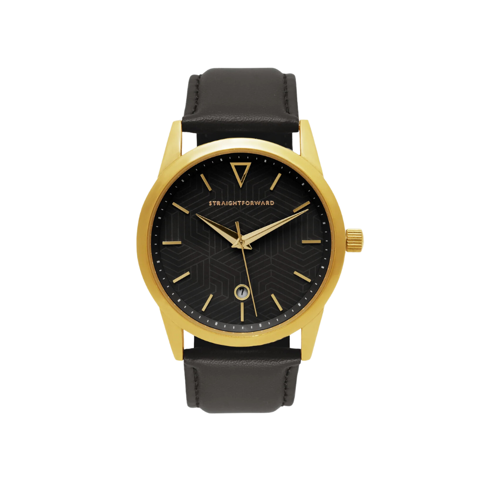 Leather Strap Watch Design