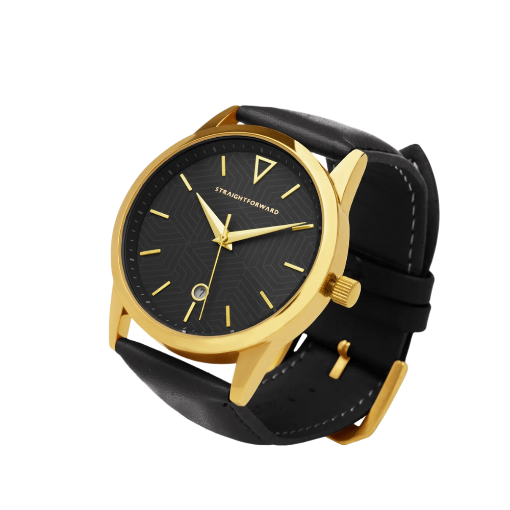 Leather Strap Watch Design