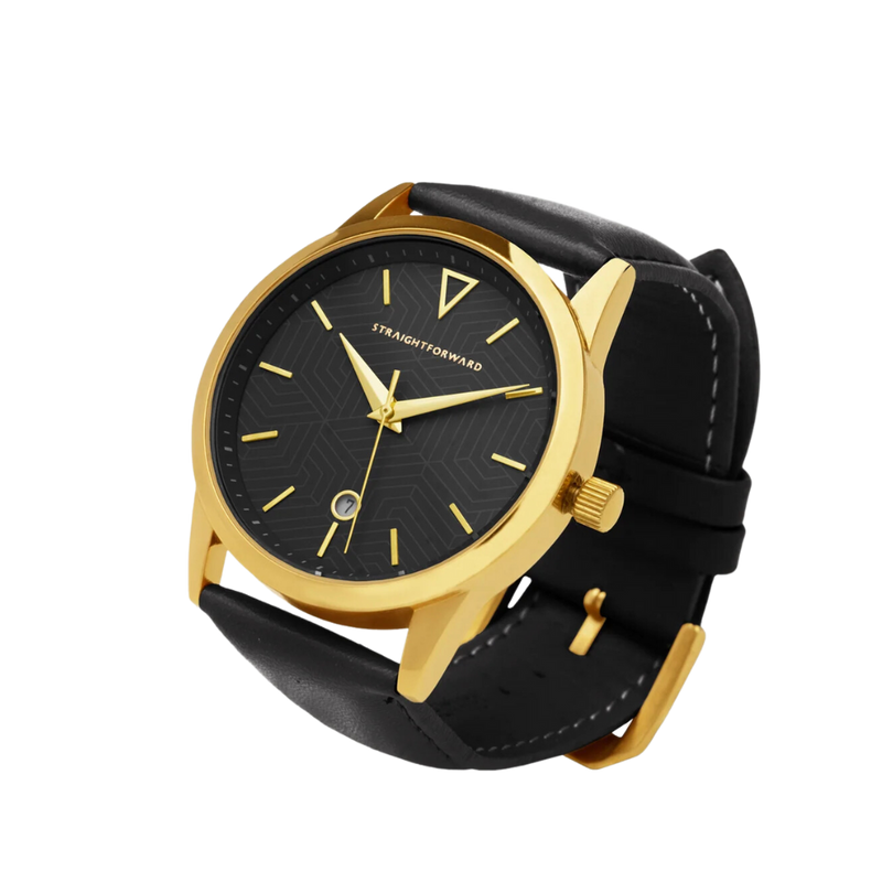 Leather Strap Watch Design