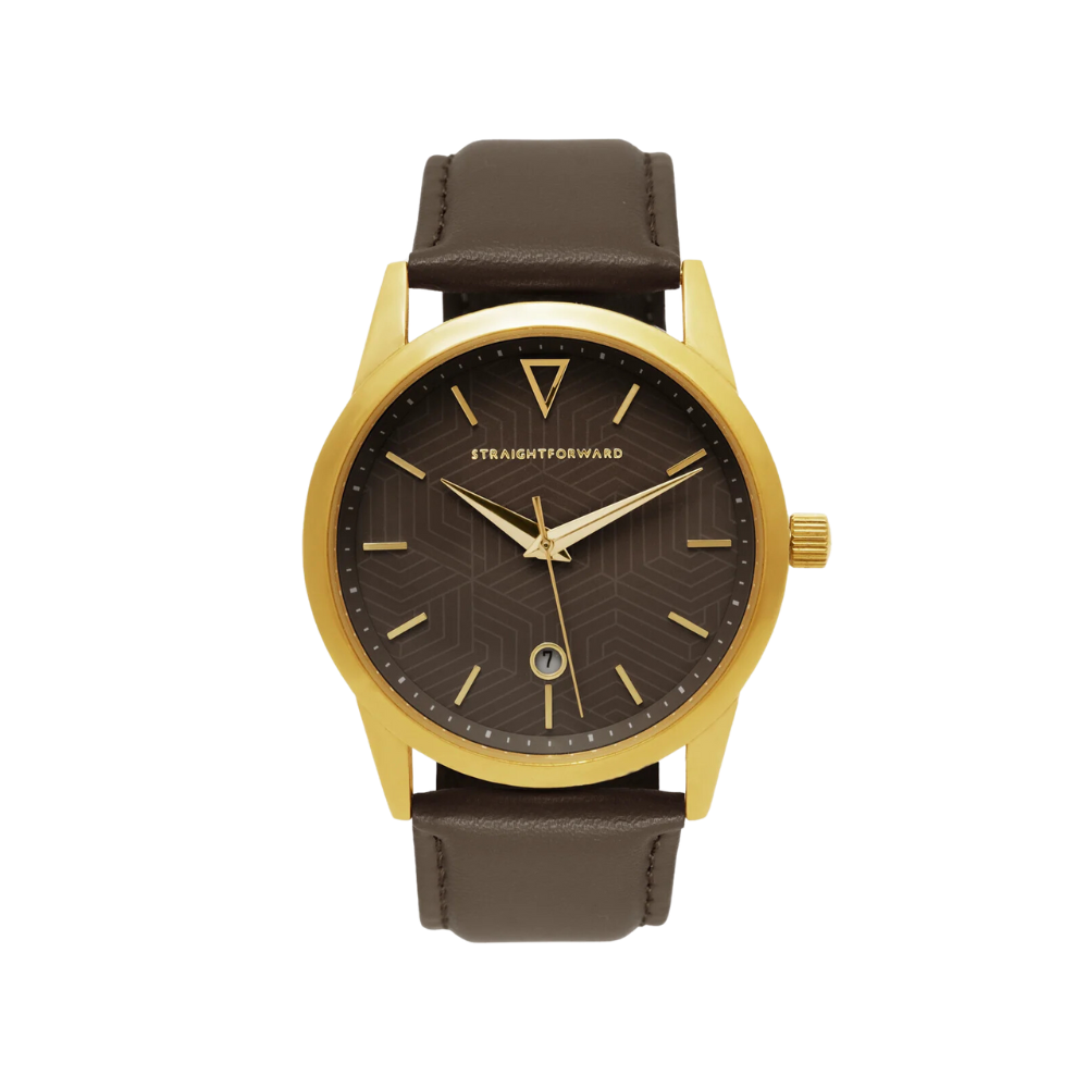 Leather Strap Watch Design