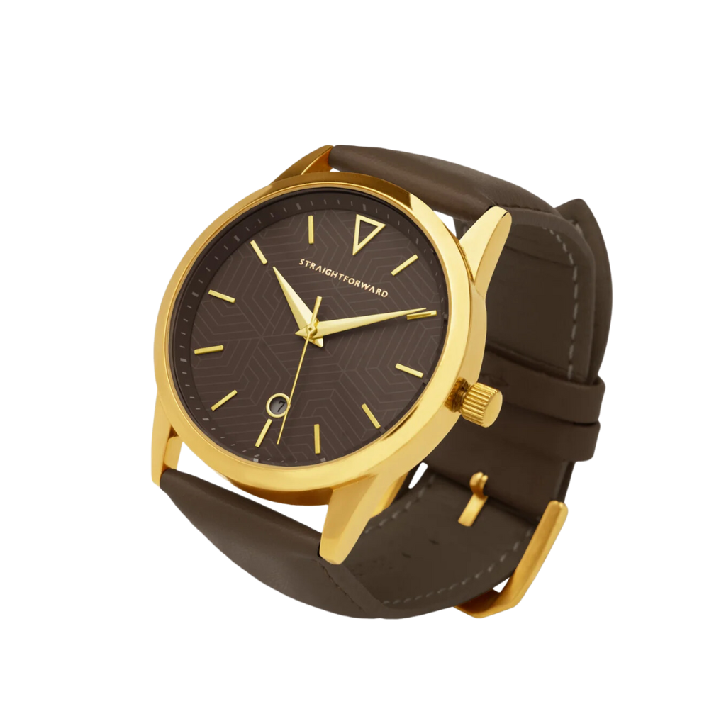 Leather Strap Watch Design