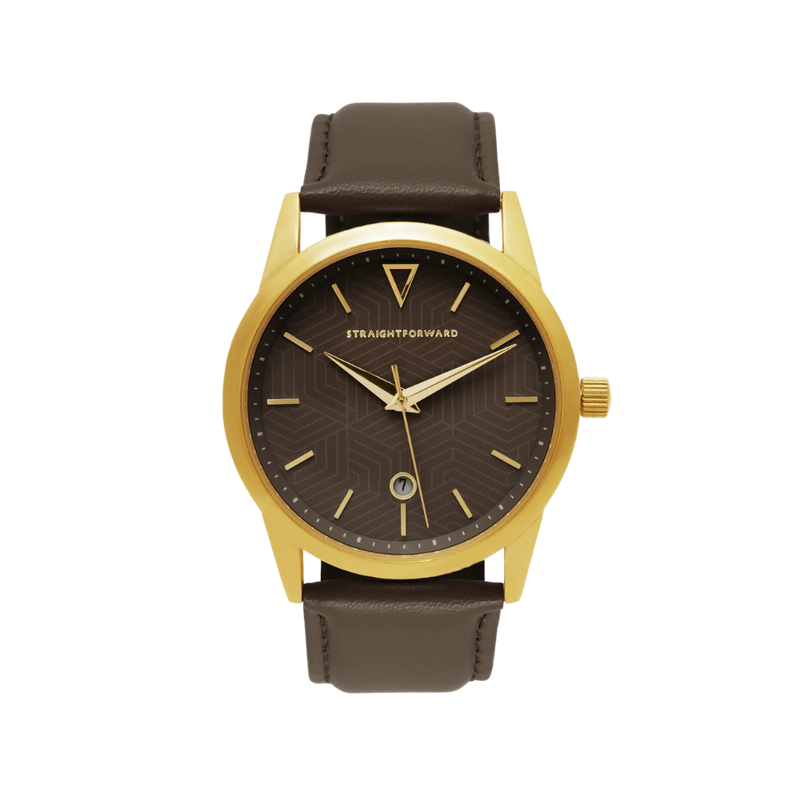 Leather Strap Watch Design