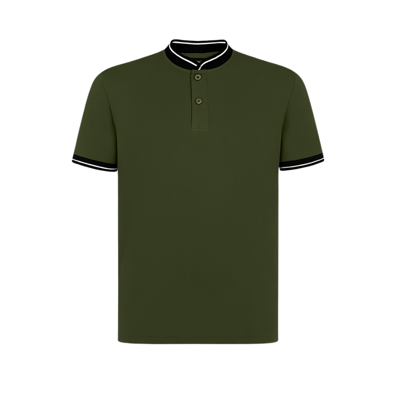 Custom Polo Shirts - Mandarin Collar