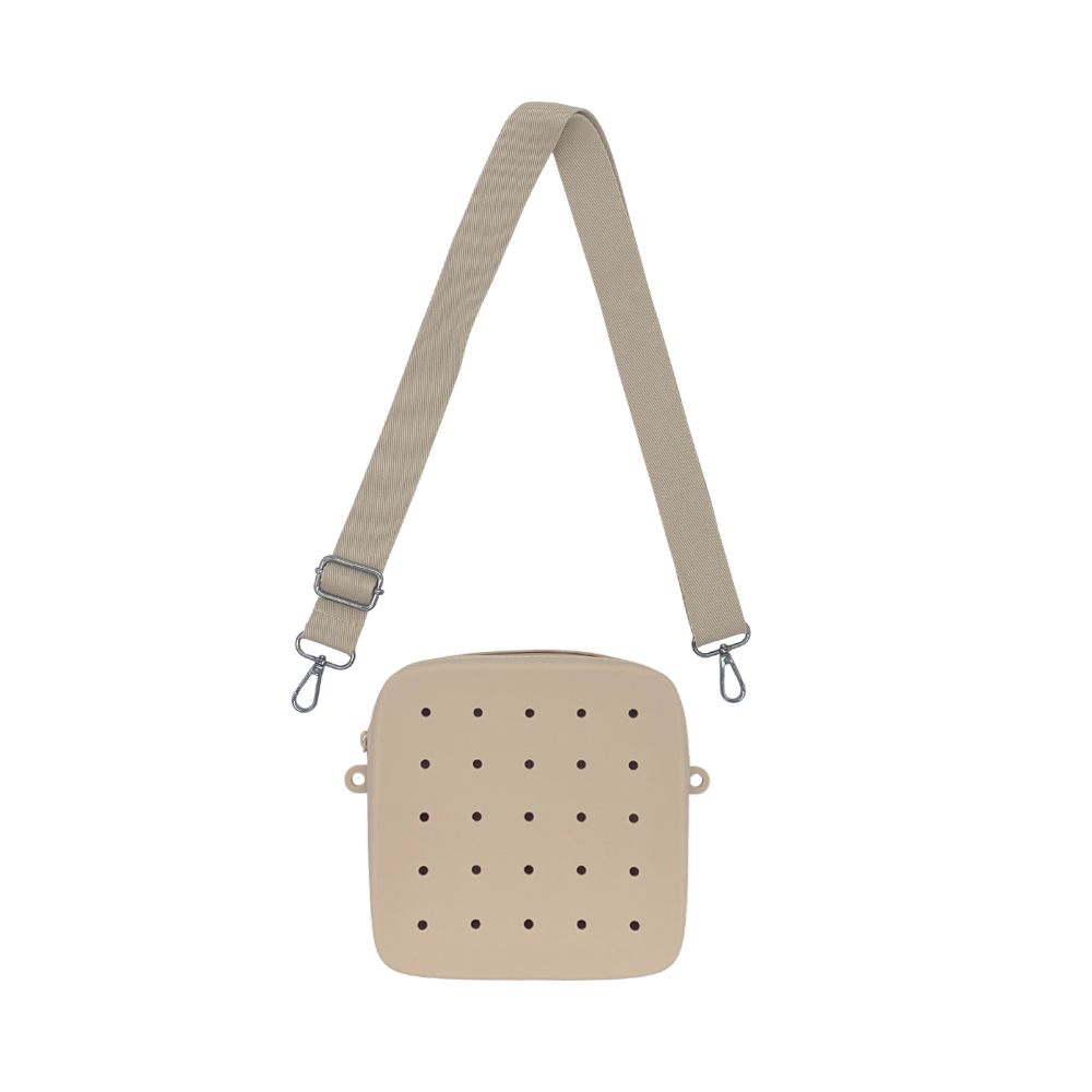 Custom Silicone Charm Bag (Square)