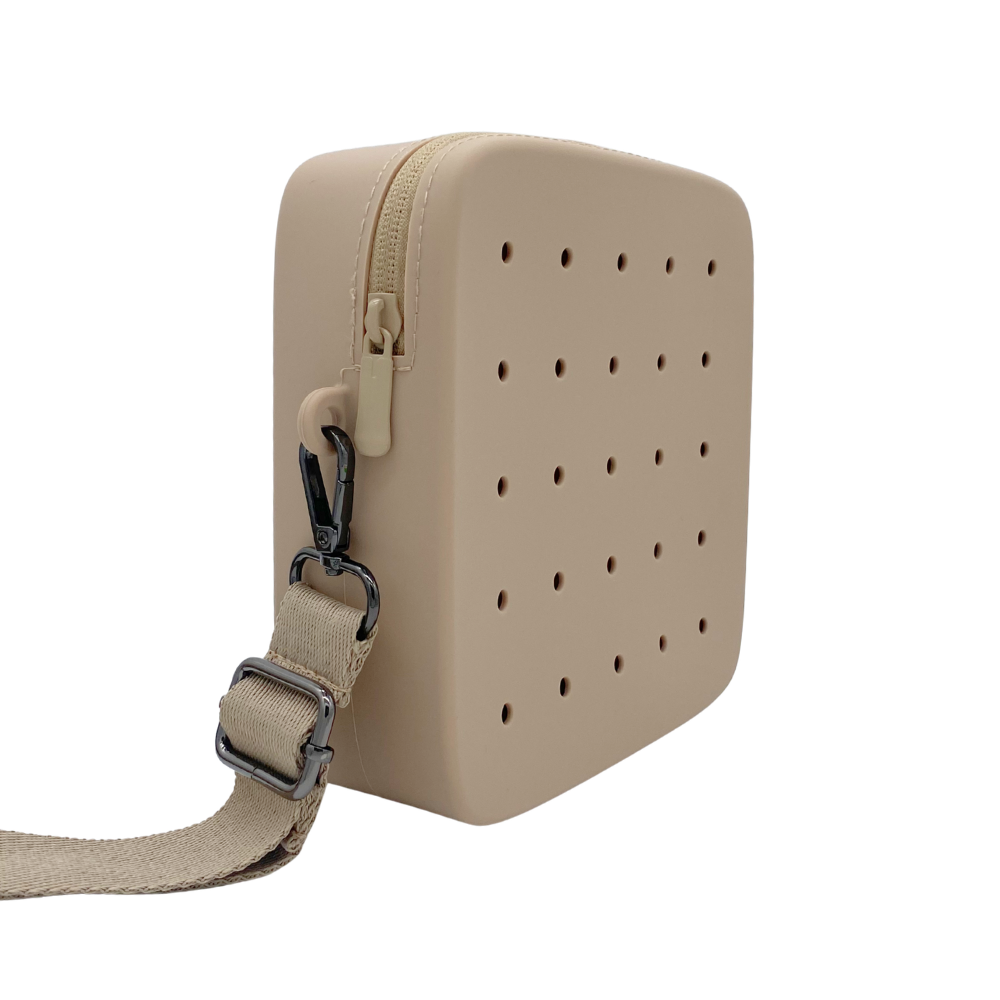 Custom Silicone Charm Bag (Square)