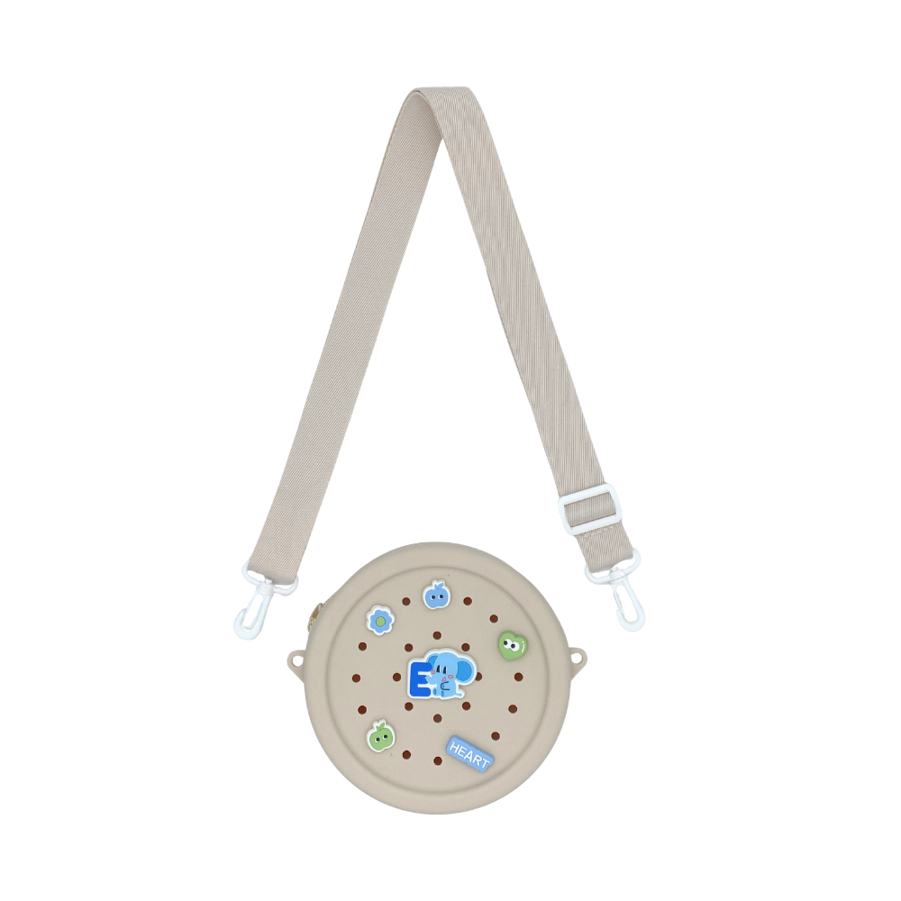 Custom Silicone Charm Bag (Round)