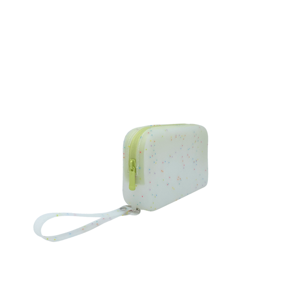 Custom Silicone Zip Clutch