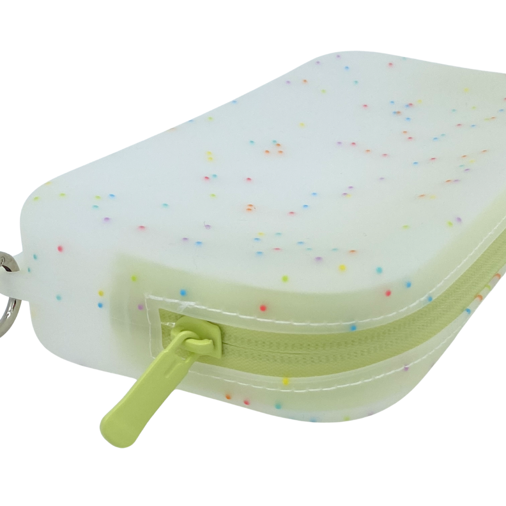 Custom Silicone Zip Clutch