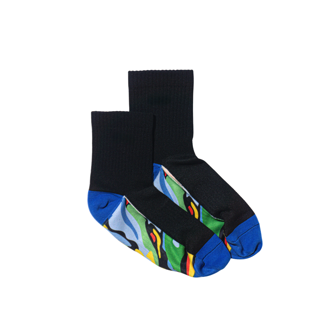 Quarter Socks (Sole Pattern)