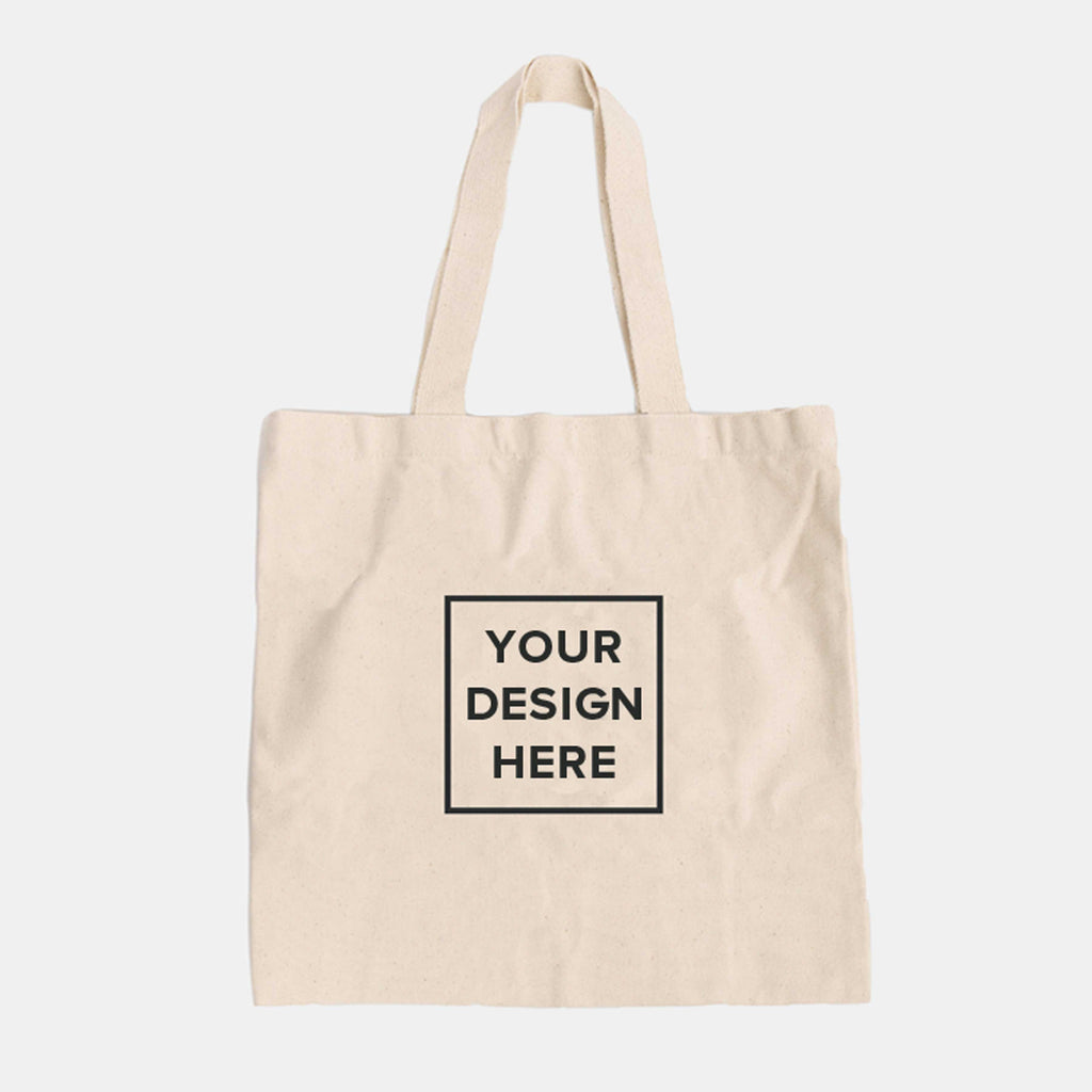 Custom Logo Linen Tote Bag