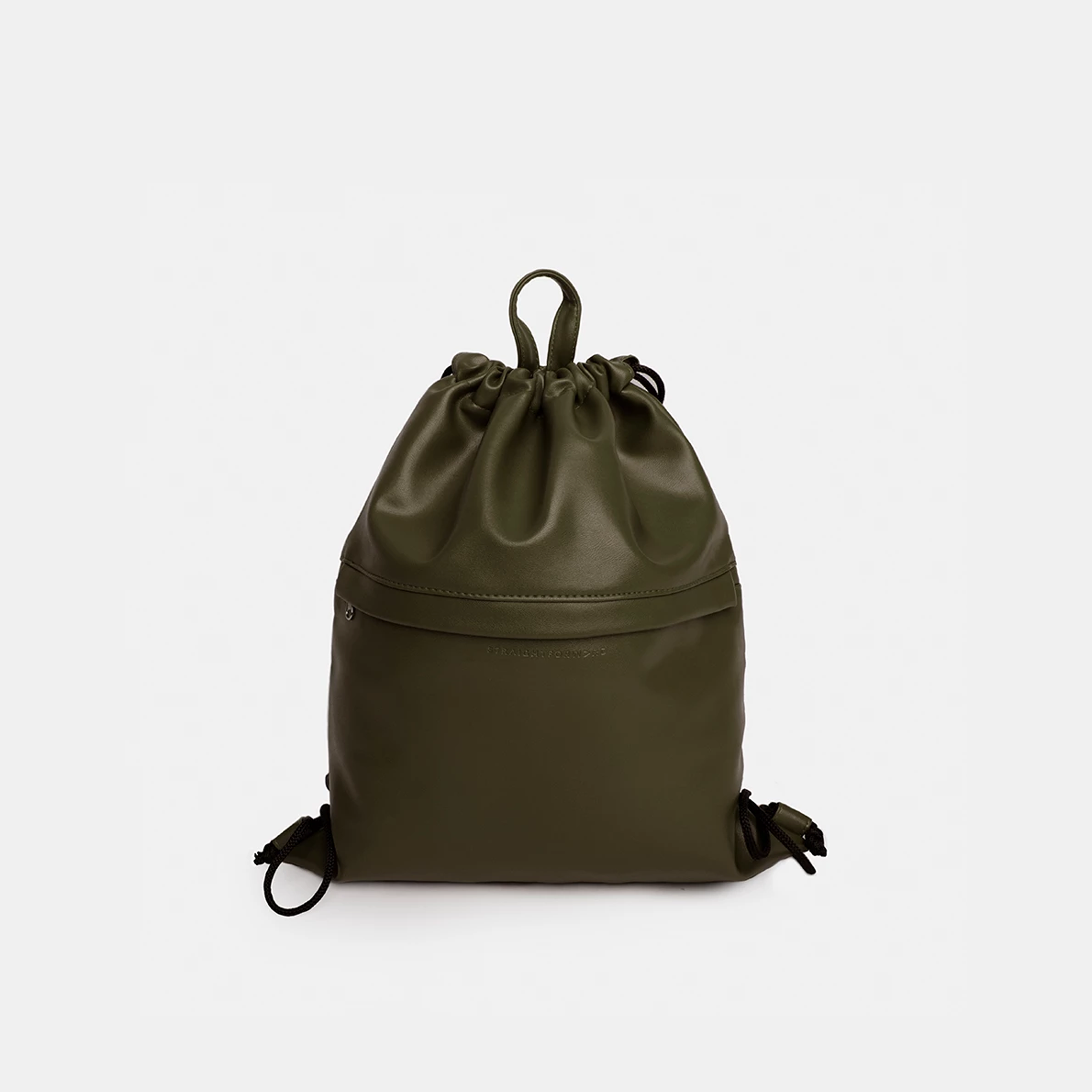 Custom Leather Drawstring Backpack – Tailored Projects