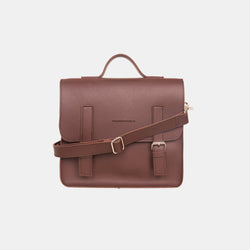 Custom Leather Mini Satchel Bag