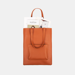 custom leather tote bag