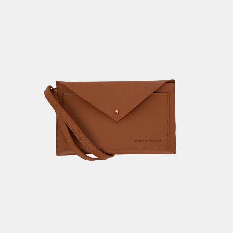 Leather hot sale envelope pouch