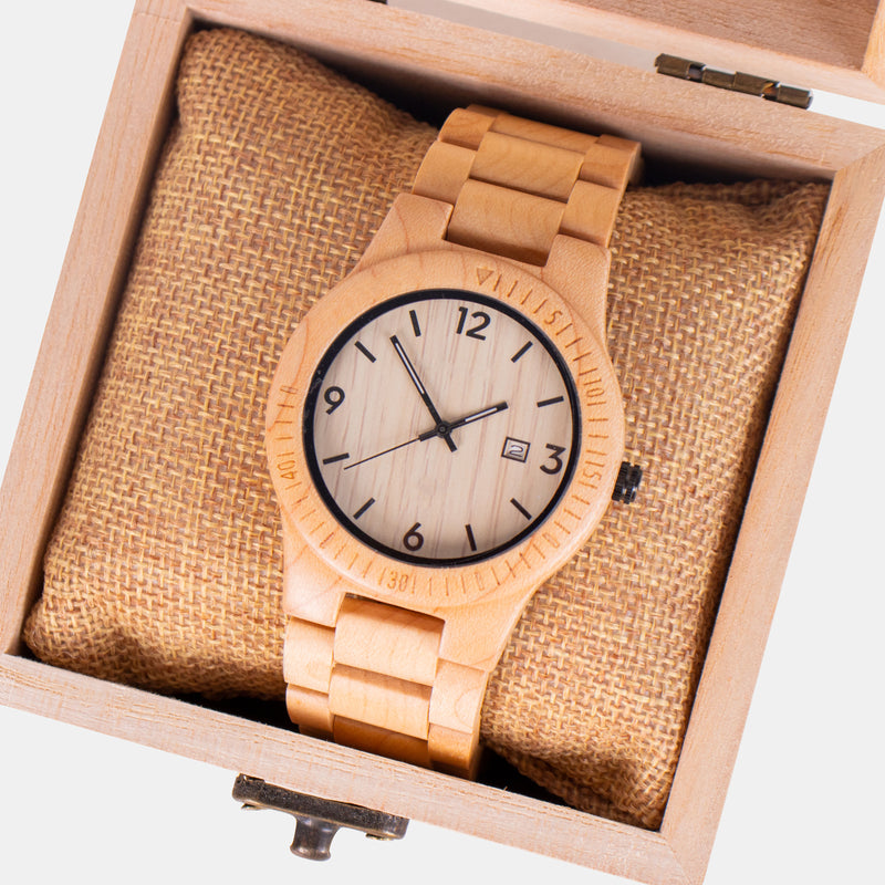 Custom Bamboo Watch 2